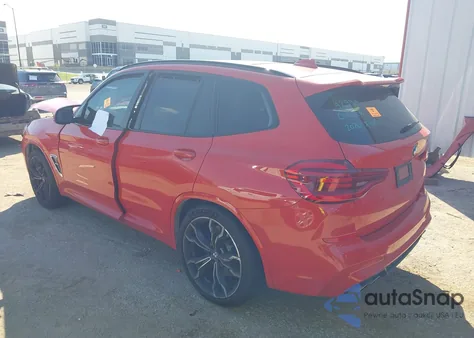 2020 BMW X3 M from USA, damaged, VIN 5YMTS0C01LLT10705